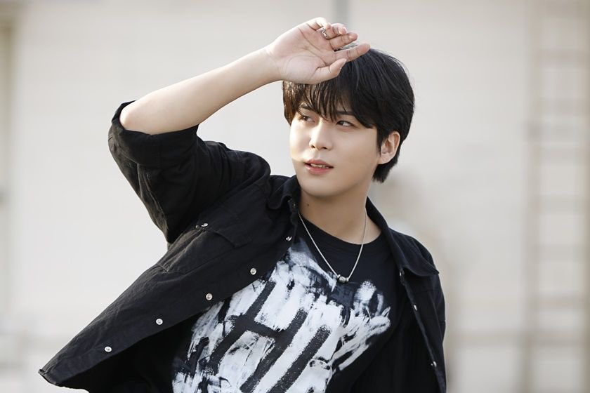 Recent activity shot of Jongho (ATEEZ)