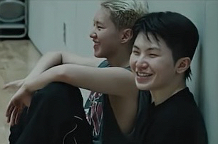 A moment captured by Woozi (SEVENTEEN)'s fan