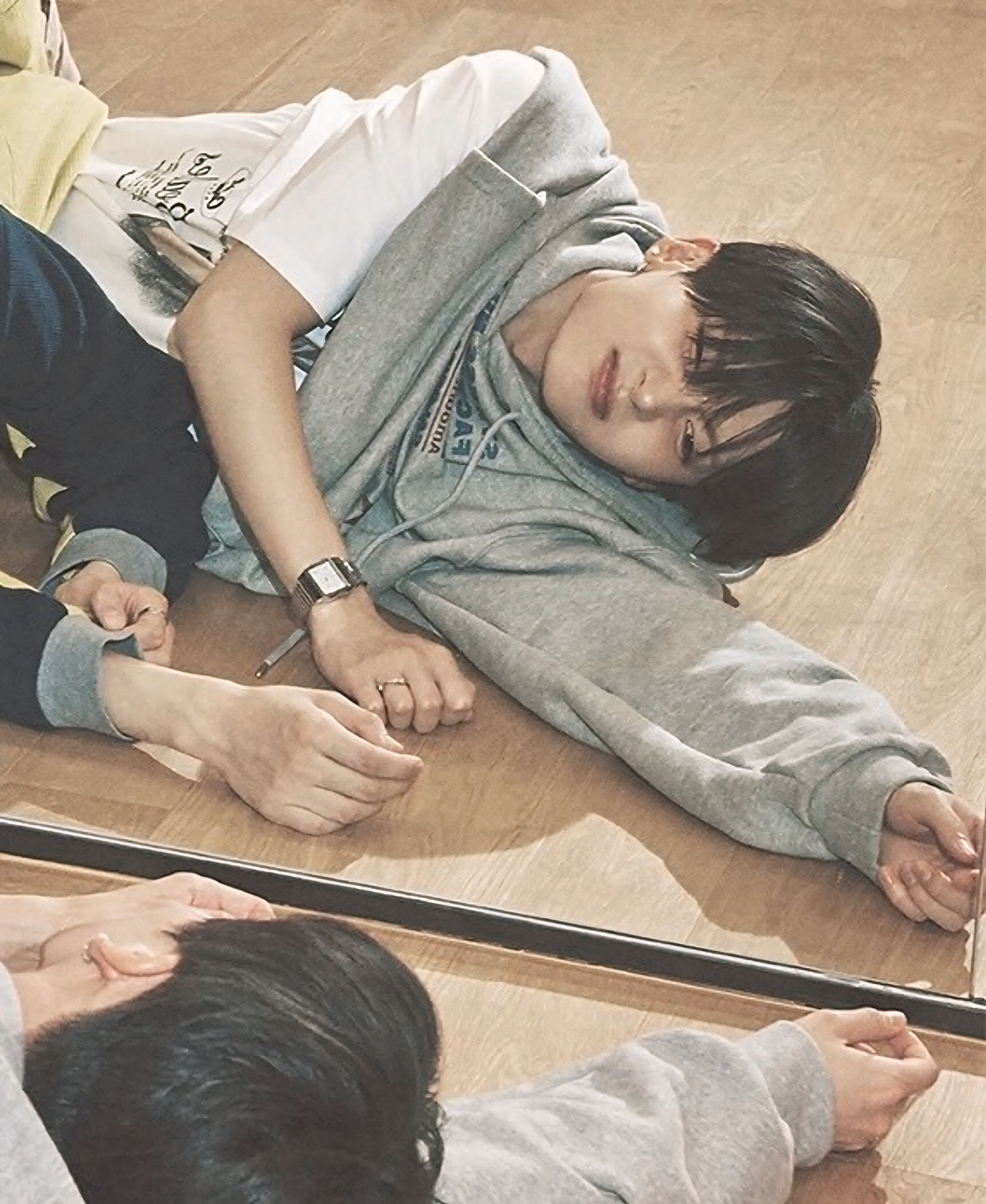 Behind-the-scenes cut of Lee Sangwon (ALPHA DRIVE ONE)