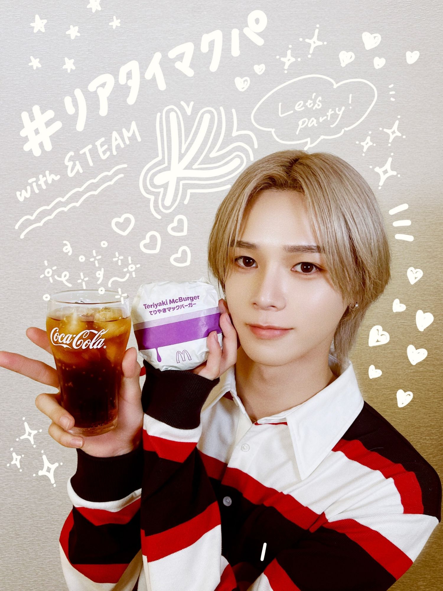 A moment captured by K (&TEAM)'s fan