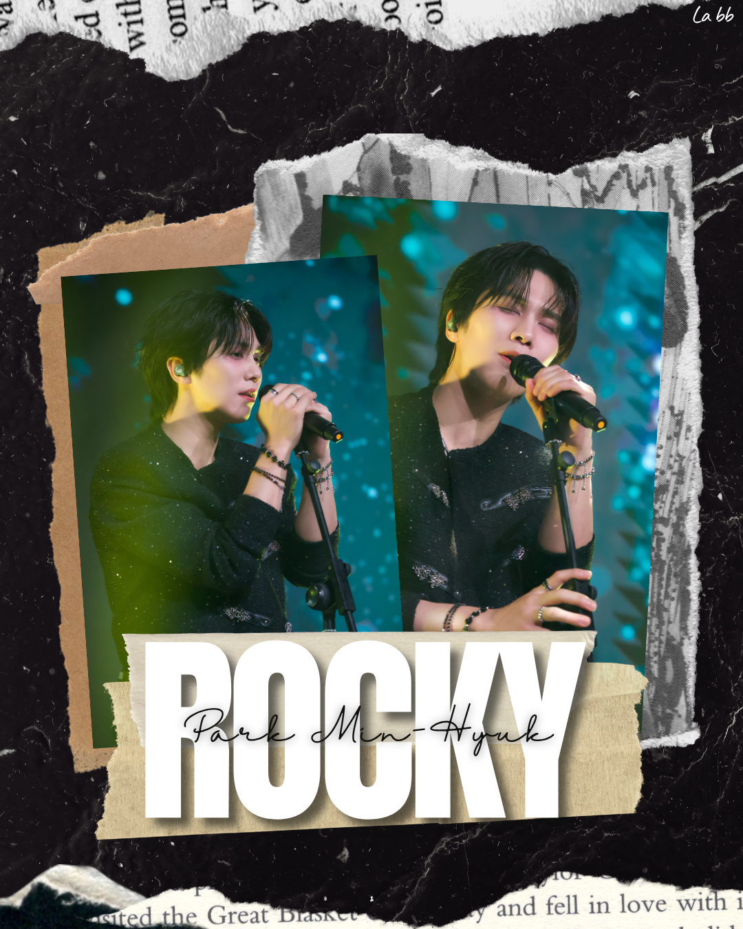 A moment captured by Rocky's fan