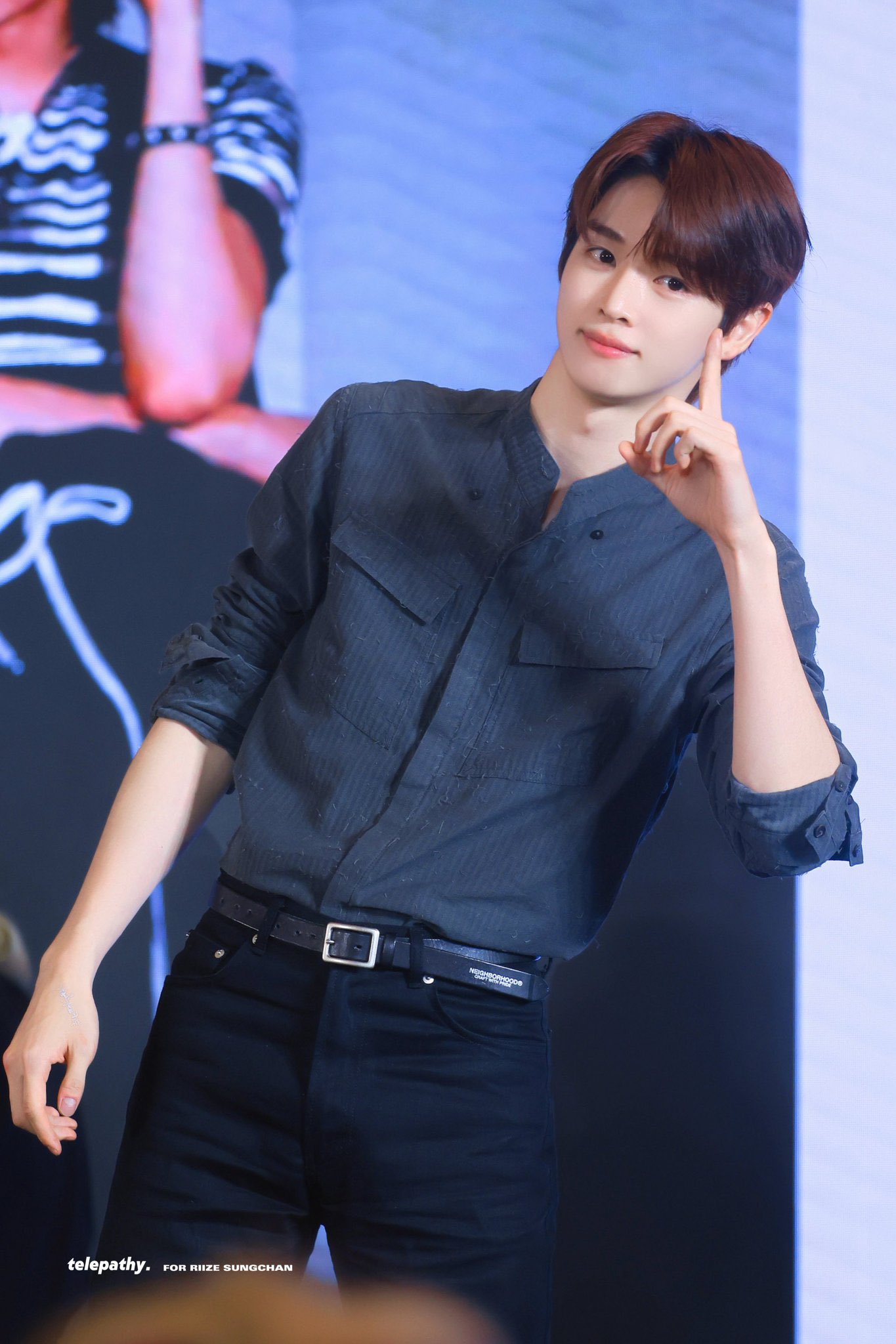 A moment captured by Sungchan (RIIZE)'s fan