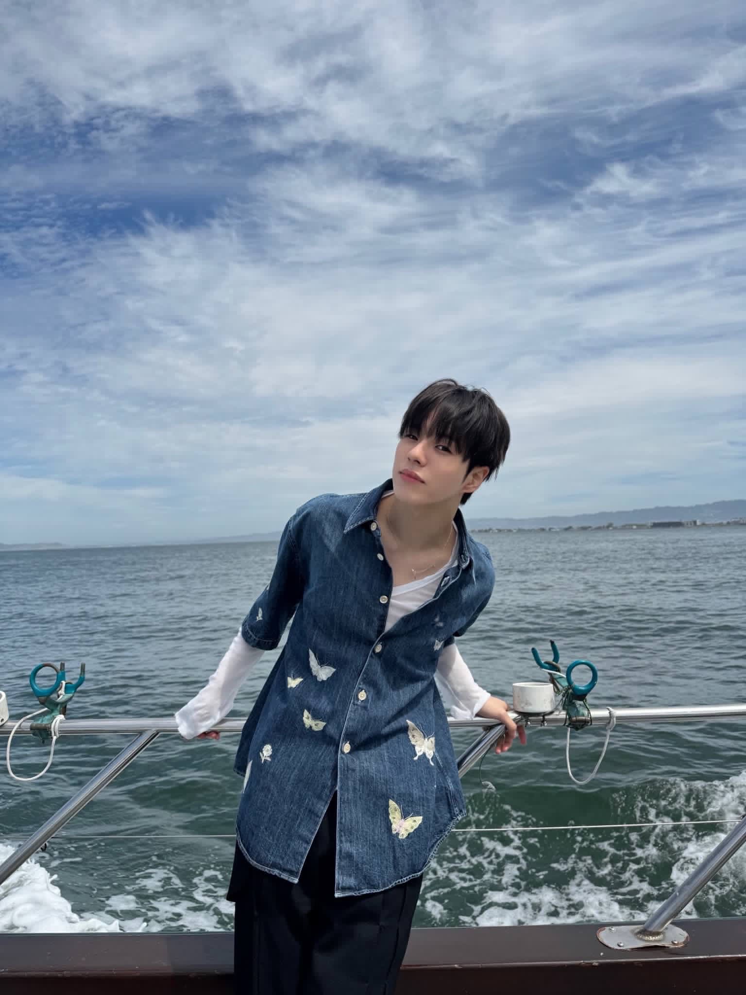 A moment captured by Yoon Jaehyuk (TREASURE)'s fan