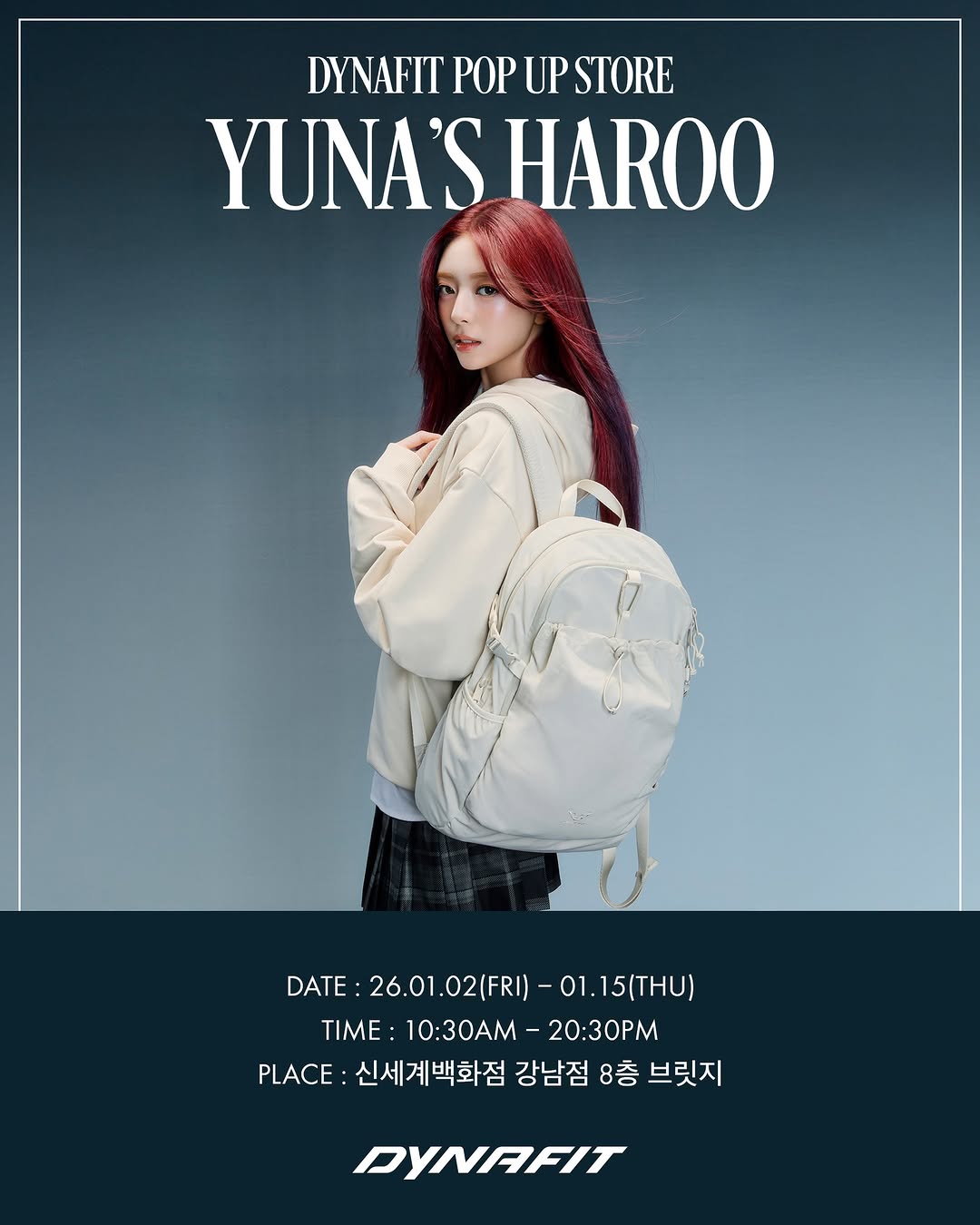 A moment captured by Yuna (ITZY)'s fan