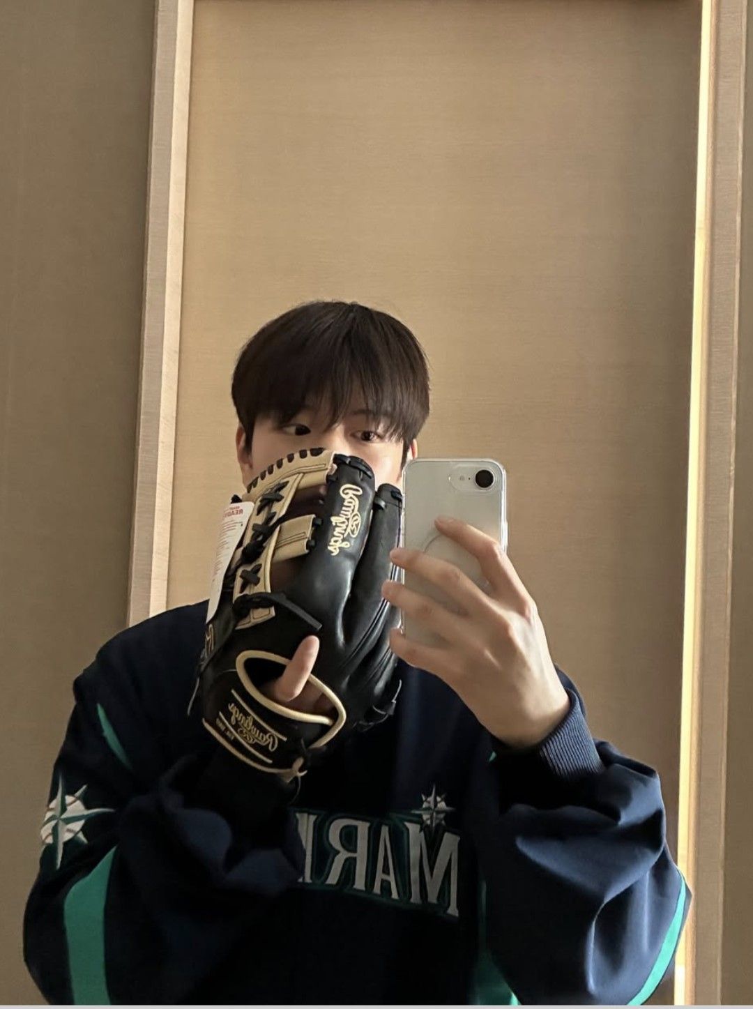 Recent activity shot of Seungmin (Stray Kids)