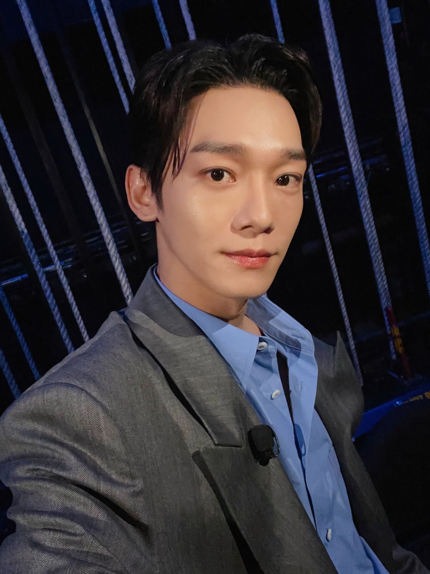 Recent activity shot of Chen (EXO)