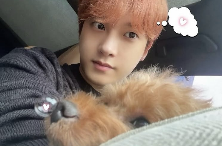 A moment captured by Junmin (Xikers)'s fan