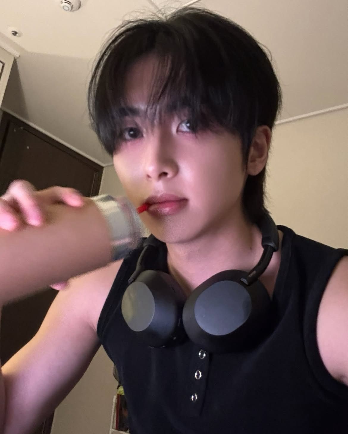 A moment captured by Xiao (UP10TION)'s fan