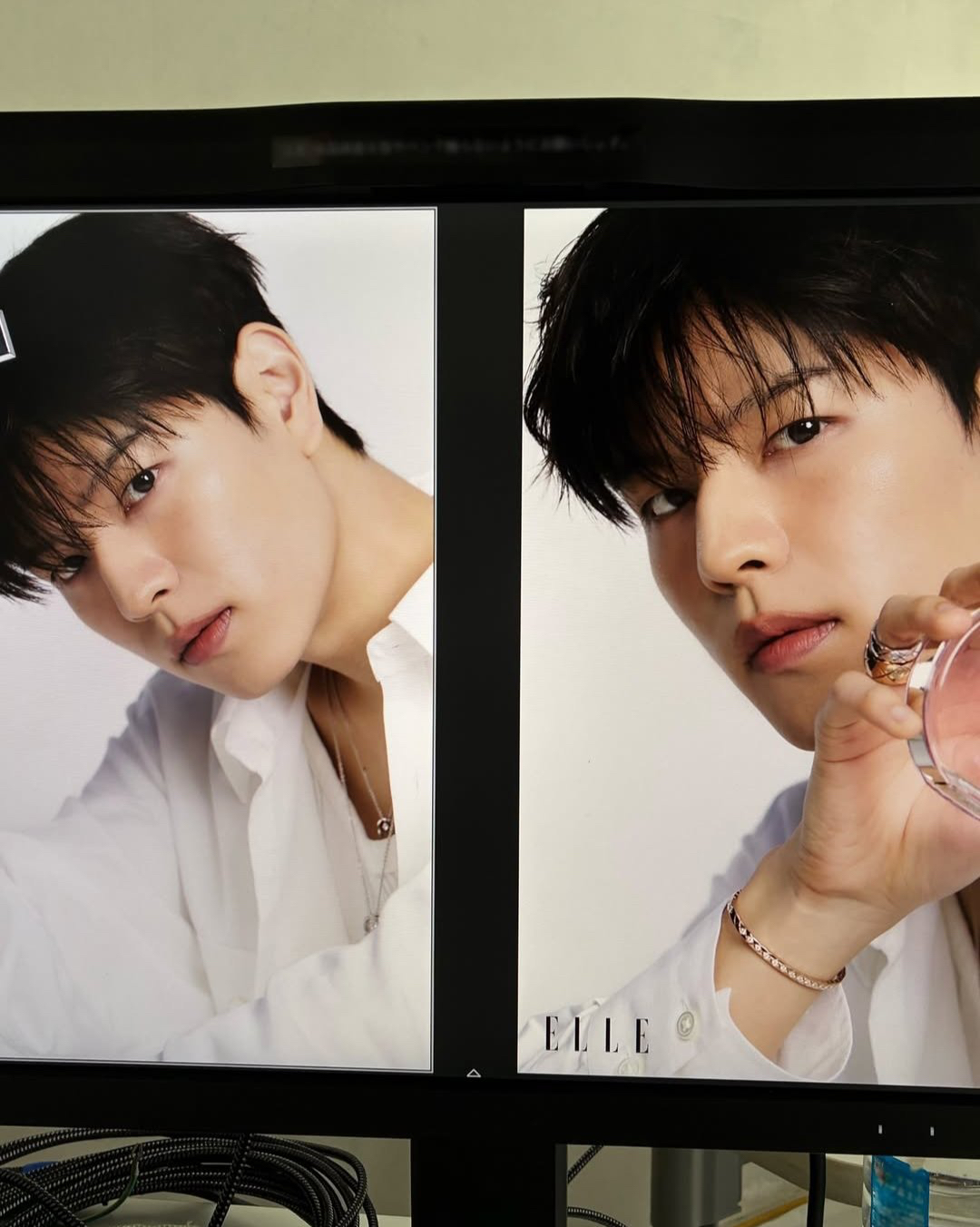 Behind-the-scenes cut of Seungmin (Stray Kids)