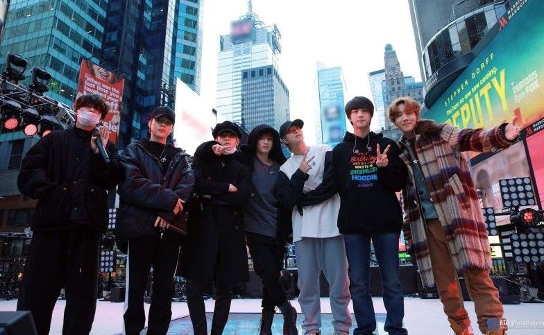 BTSの舞台裏ショット