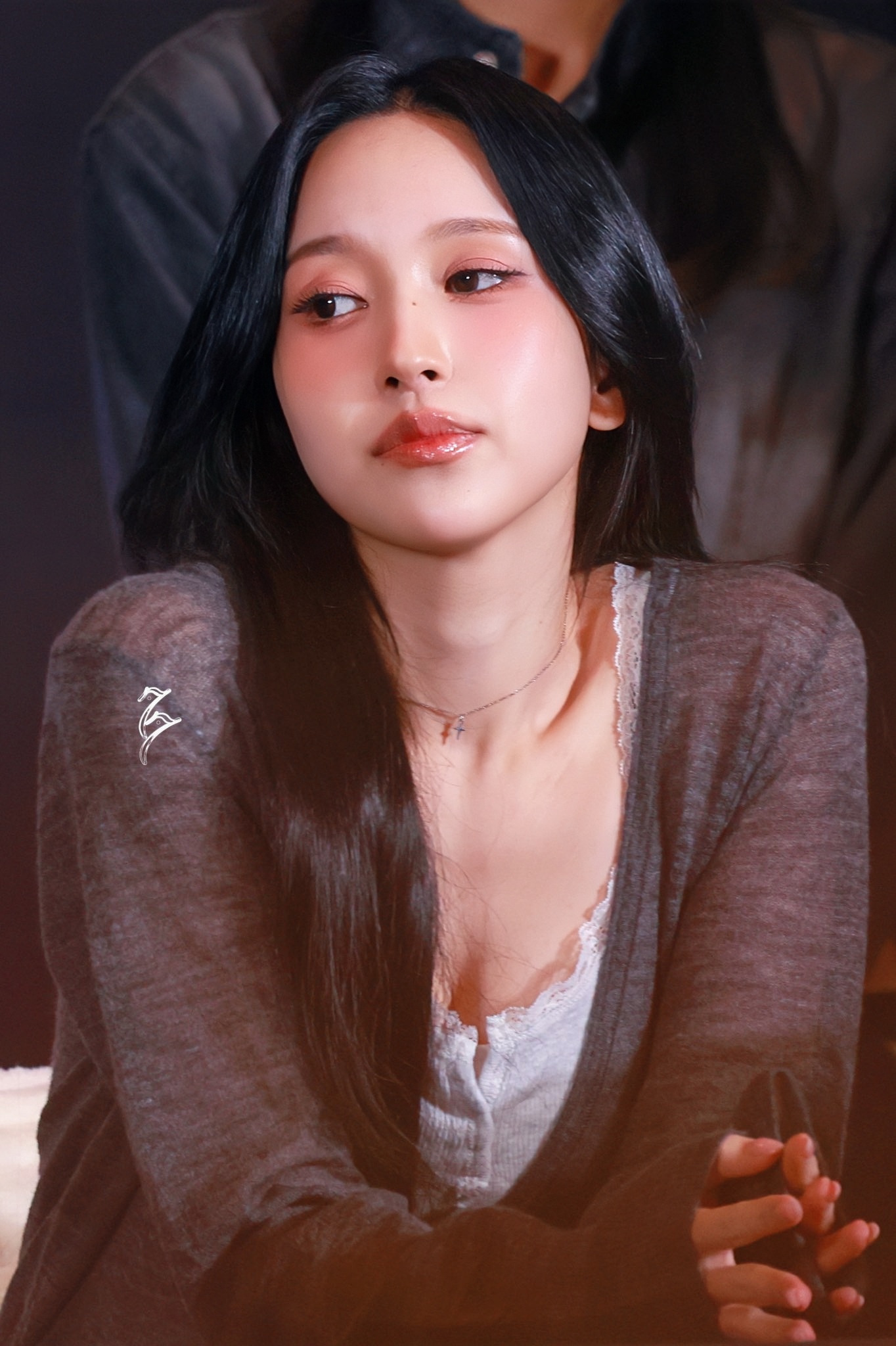 Momen yang diabadikan oleh penggemar Mina (TWICE)