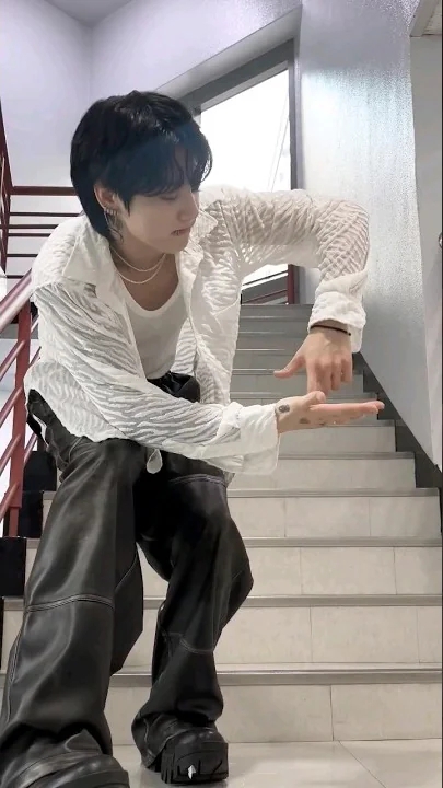 A moment captured by BTS's fan