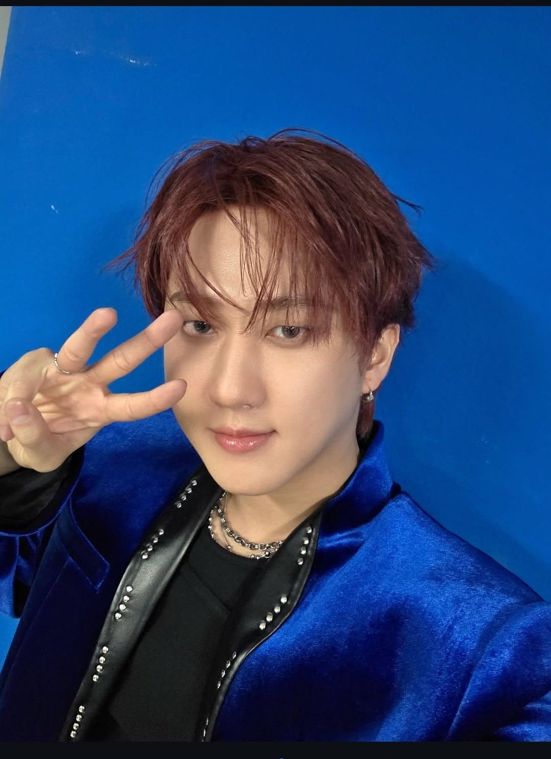 Recent activity shot of Changbin (Stray Kids)
