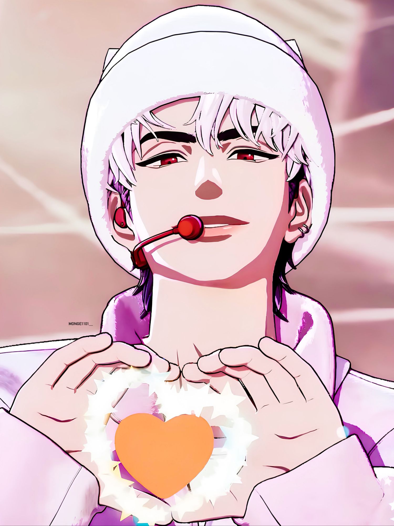 A moment captured by Eunho (PLAVE)'s fan