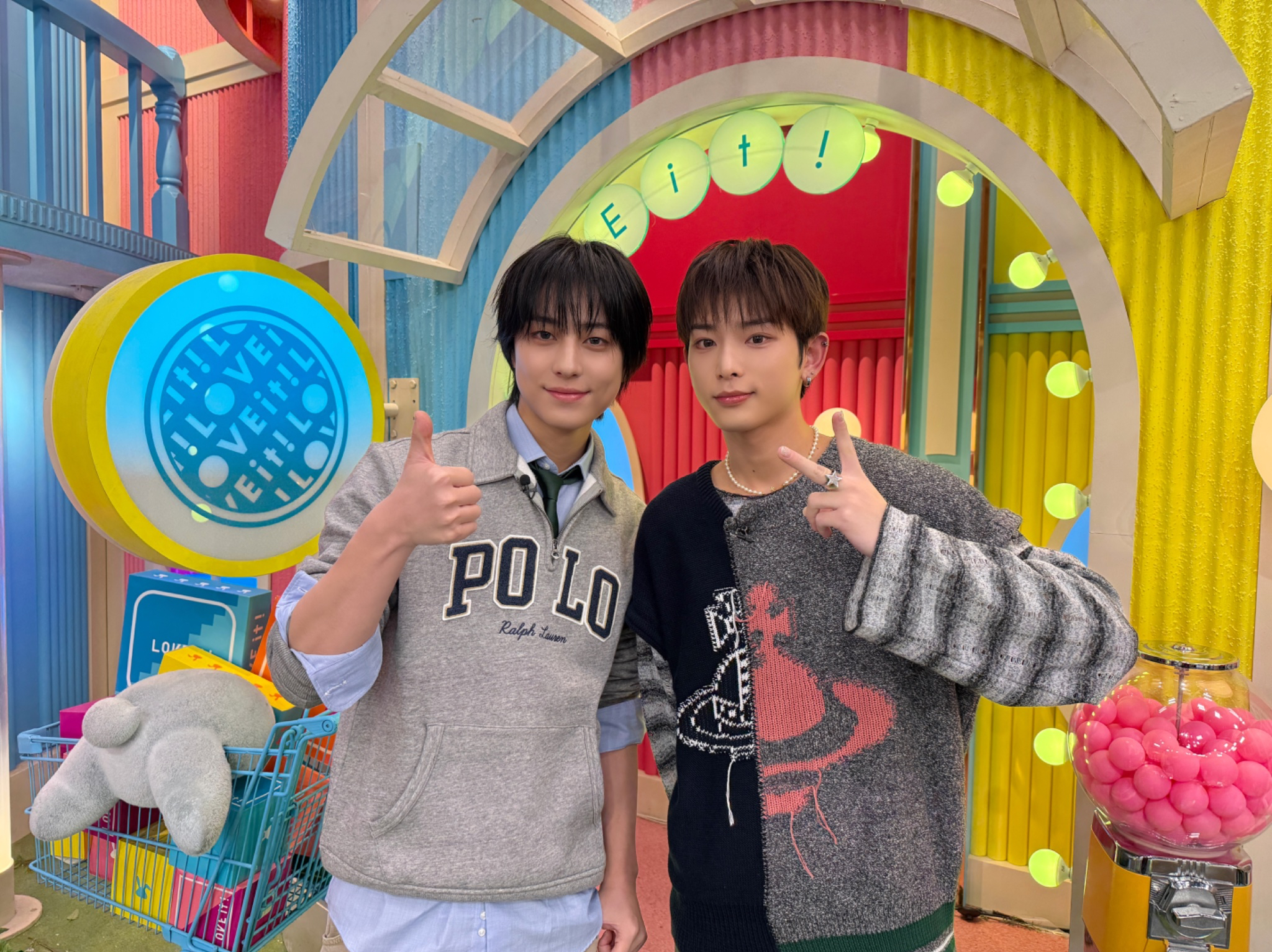 A moment captured by Harua (&TEAM)'s fan