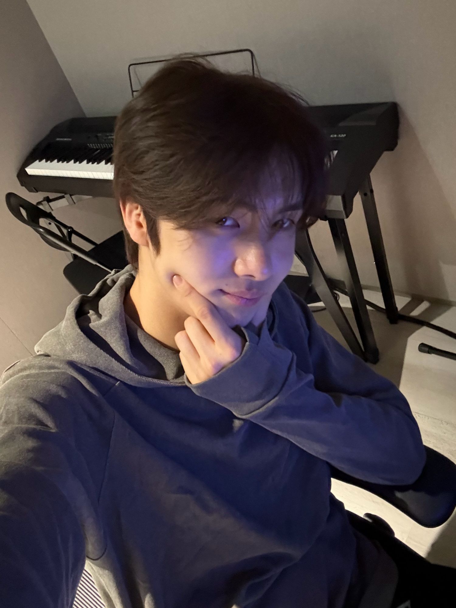 A moment captured by TWS's fan