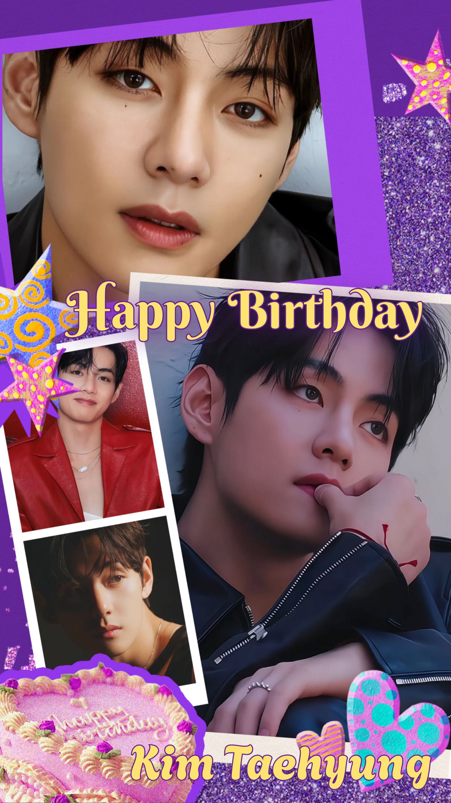 A moment captured by V (BTS)'s fan