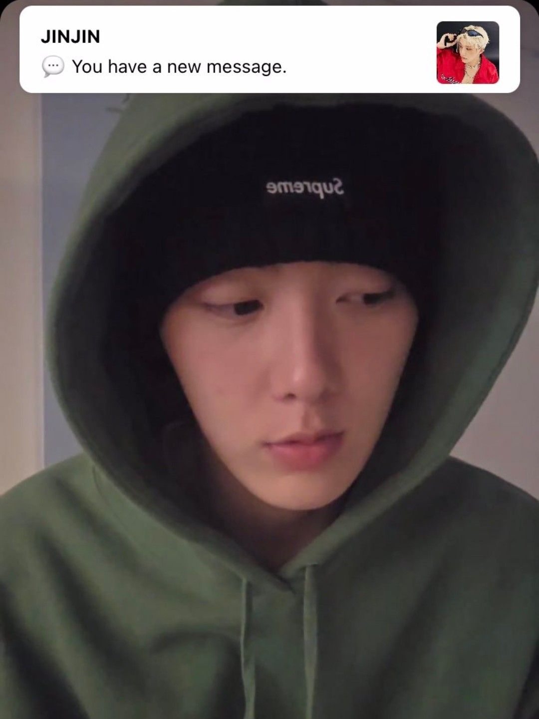 Recent activity shot of Sanha (ASTRO)