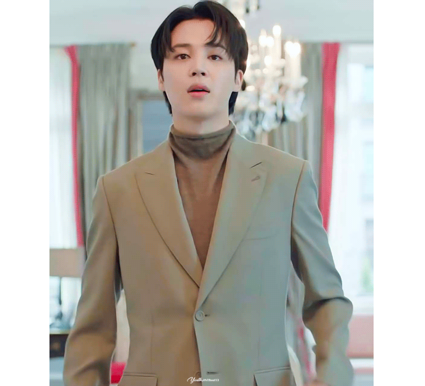 Recent activity shot of Jimin (BTS)