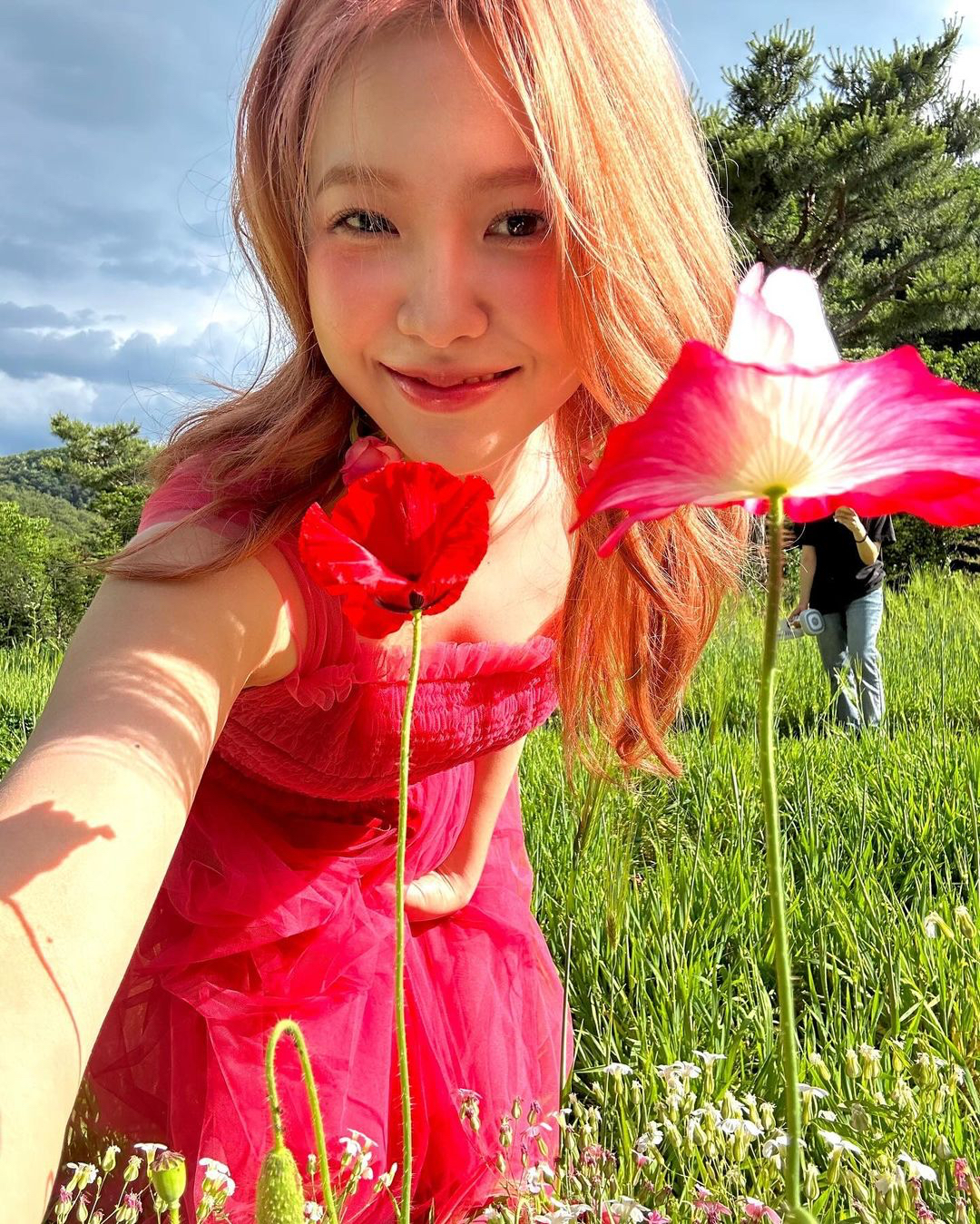 A moment captured by Yeri (Red Velvet)'s fan