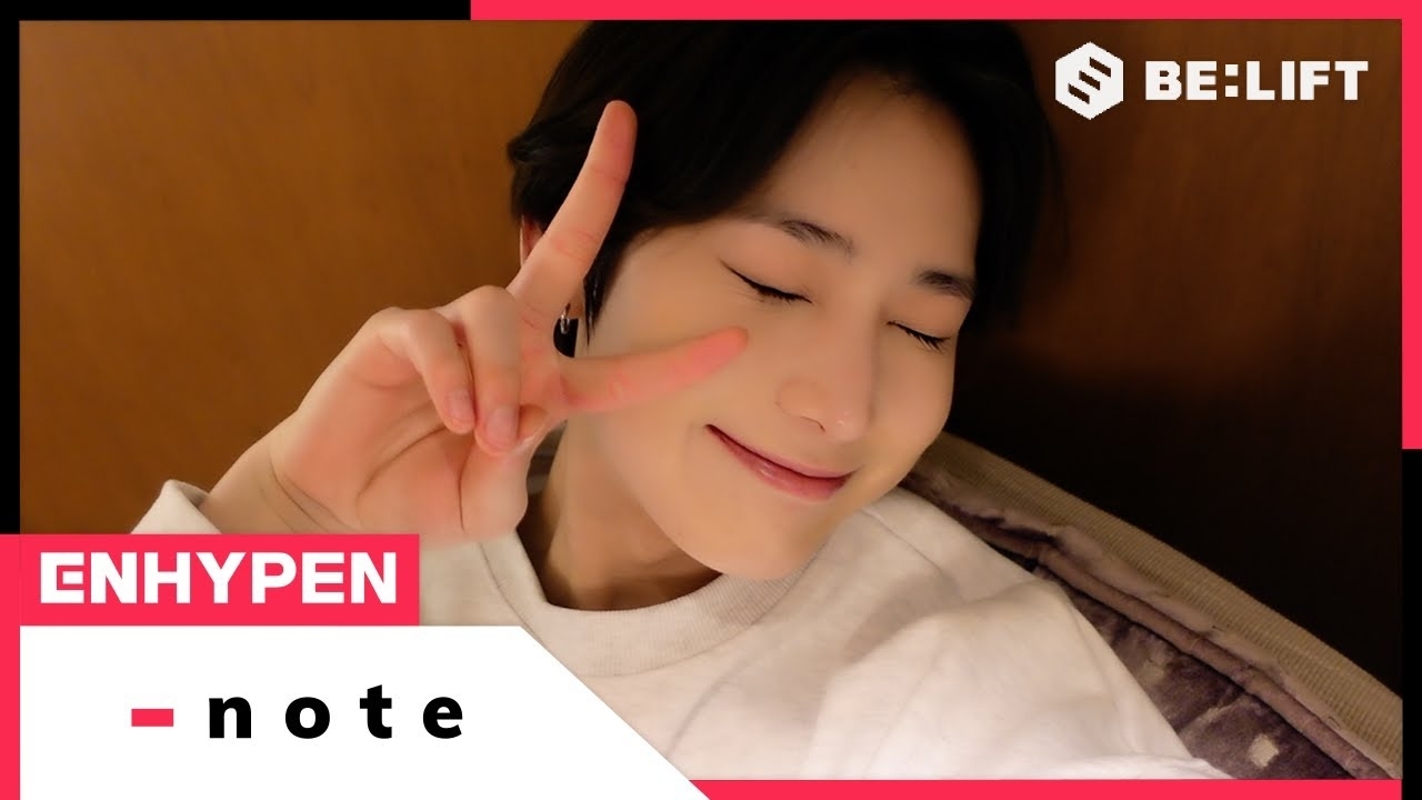 Behind-the-scenes cut of Sunoo (ENHYPEN)
