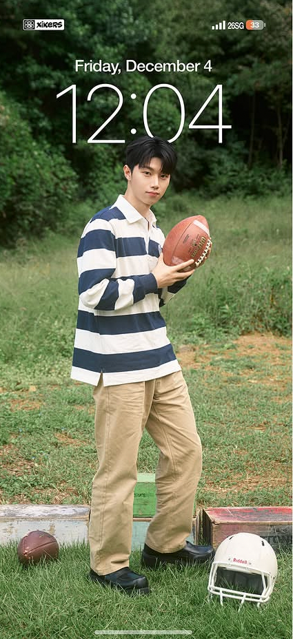 A moment captured by Hyunwoo (Xikers)'s fan