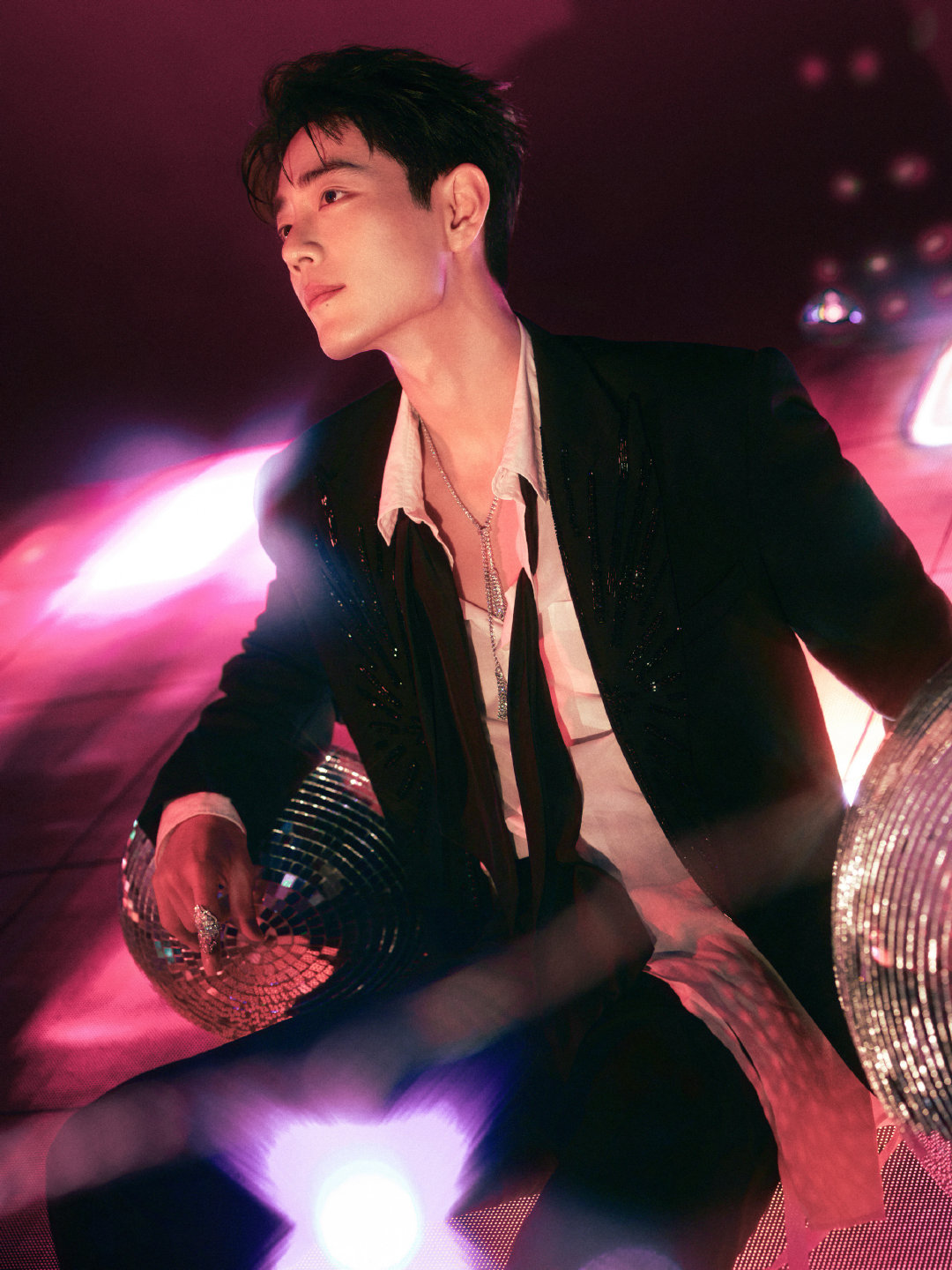 Recent activity shot of Xiao Zhan