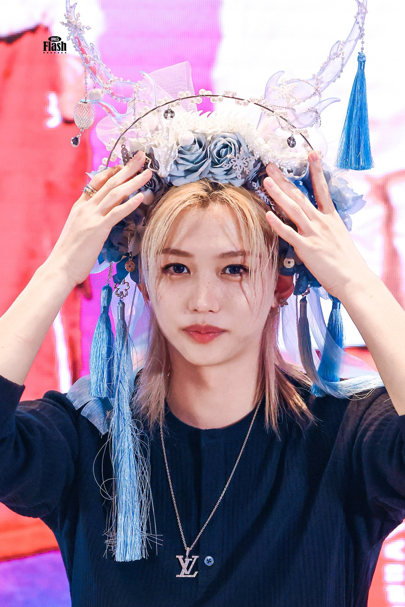 Recent activity shot of Felix (Stray Kids)