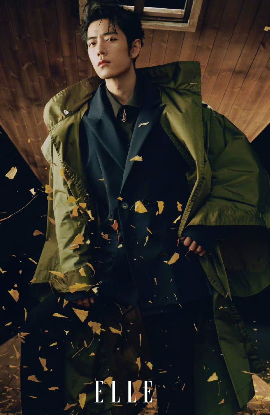 Behind-the-scenes cut of Xiao Zhan