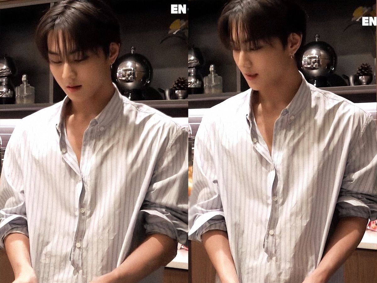 Recent activity shot of Jungwon (ENHYPEN)