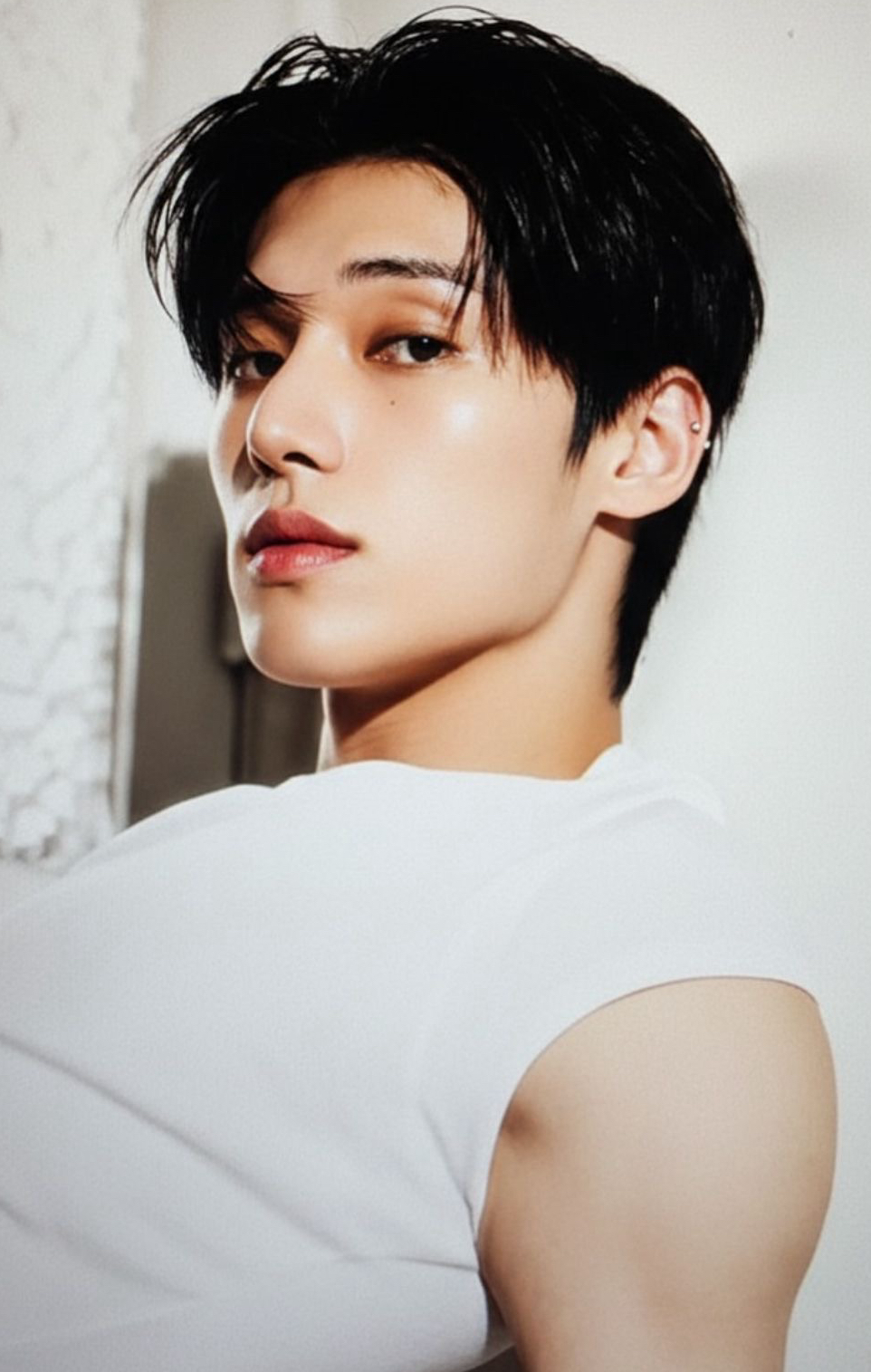 Recent activity shot of Wooyoung (ATEEZ)