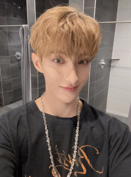Recent activity shot of DK (SEVENTEEN)