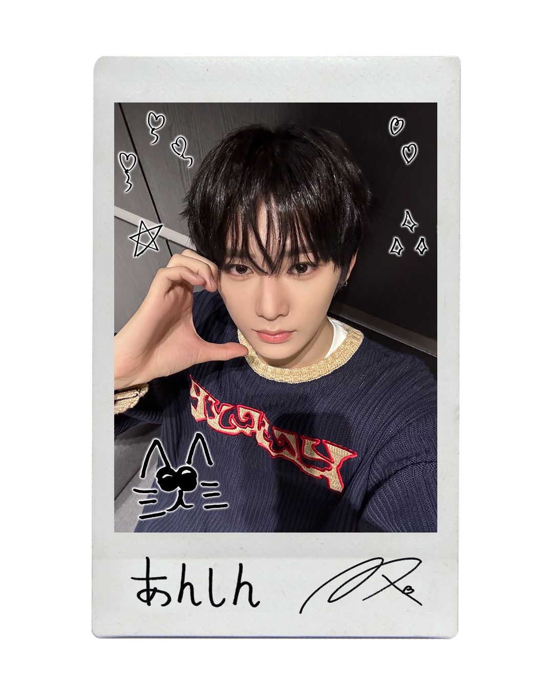 Behind-the-scenes cut of Zhou Anxin (ALPHA DRIVE ONE)