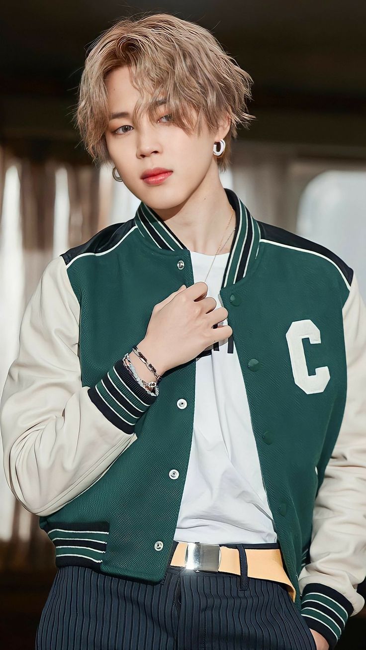 Recent activity shot of Jimin (BTS)