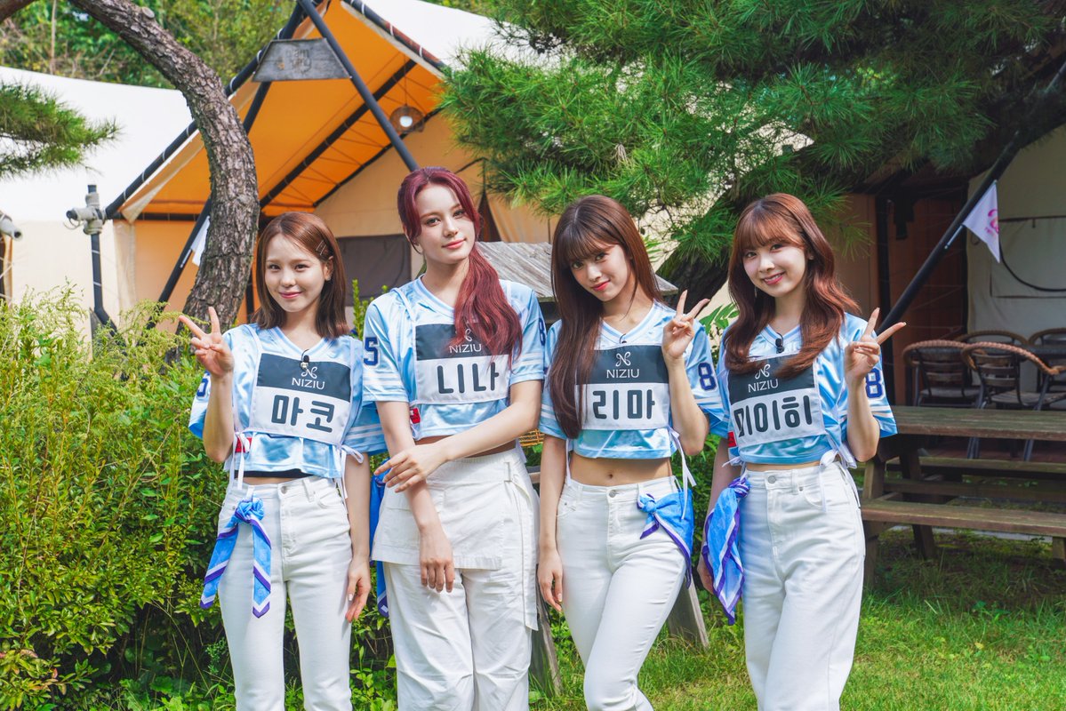 Behind-the-scenes cut of NiziU