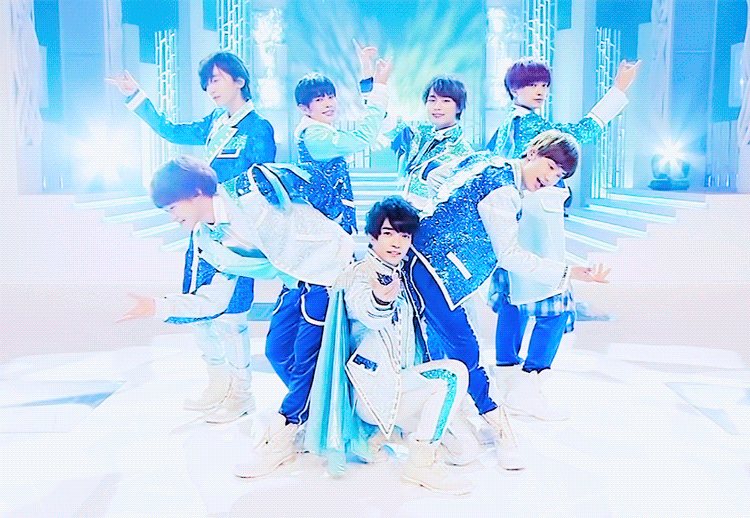 A moment captured by Naniwa Danshi's fan