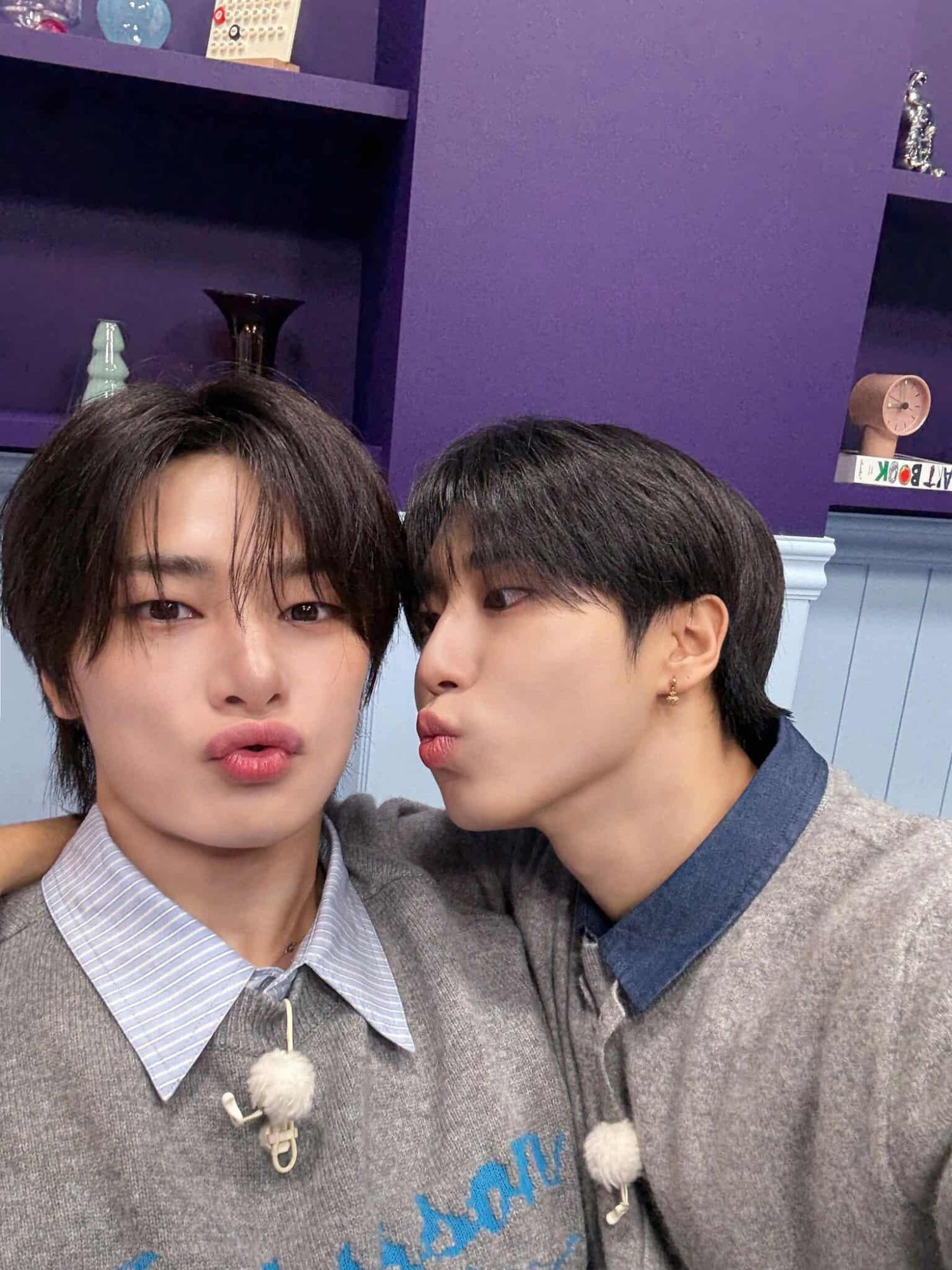 A moment captured by I.N (Stray Kids)'s fan