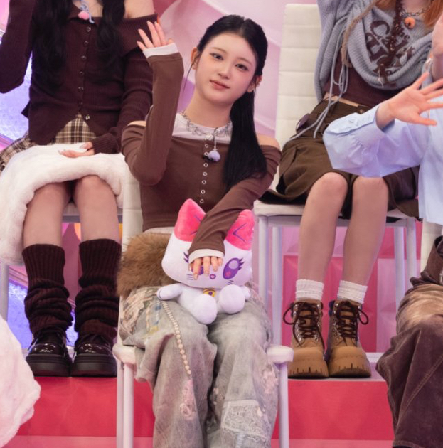 A moment captured by Sakurai Miu (ME:I)'s fan