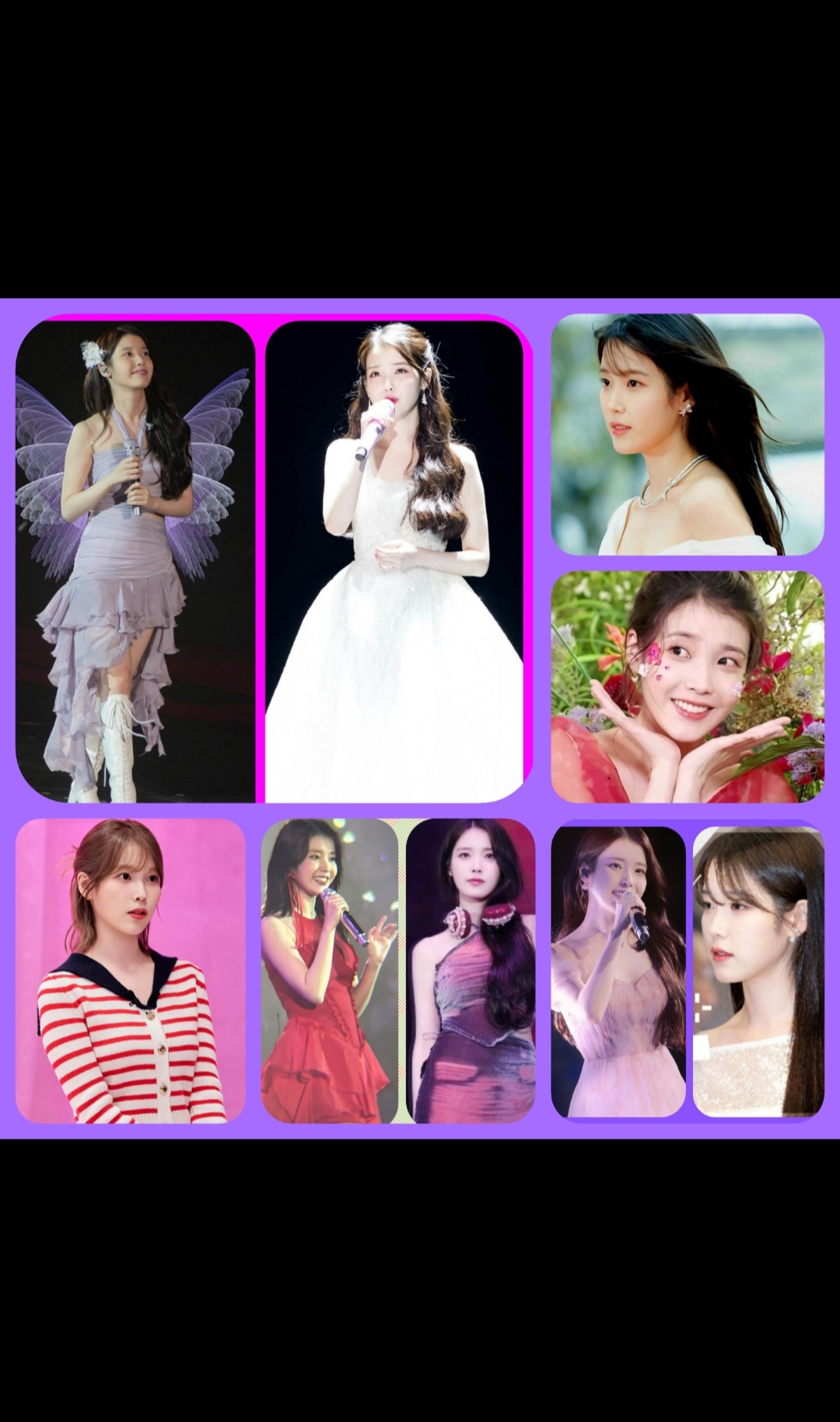 A moment captured by IU's fan