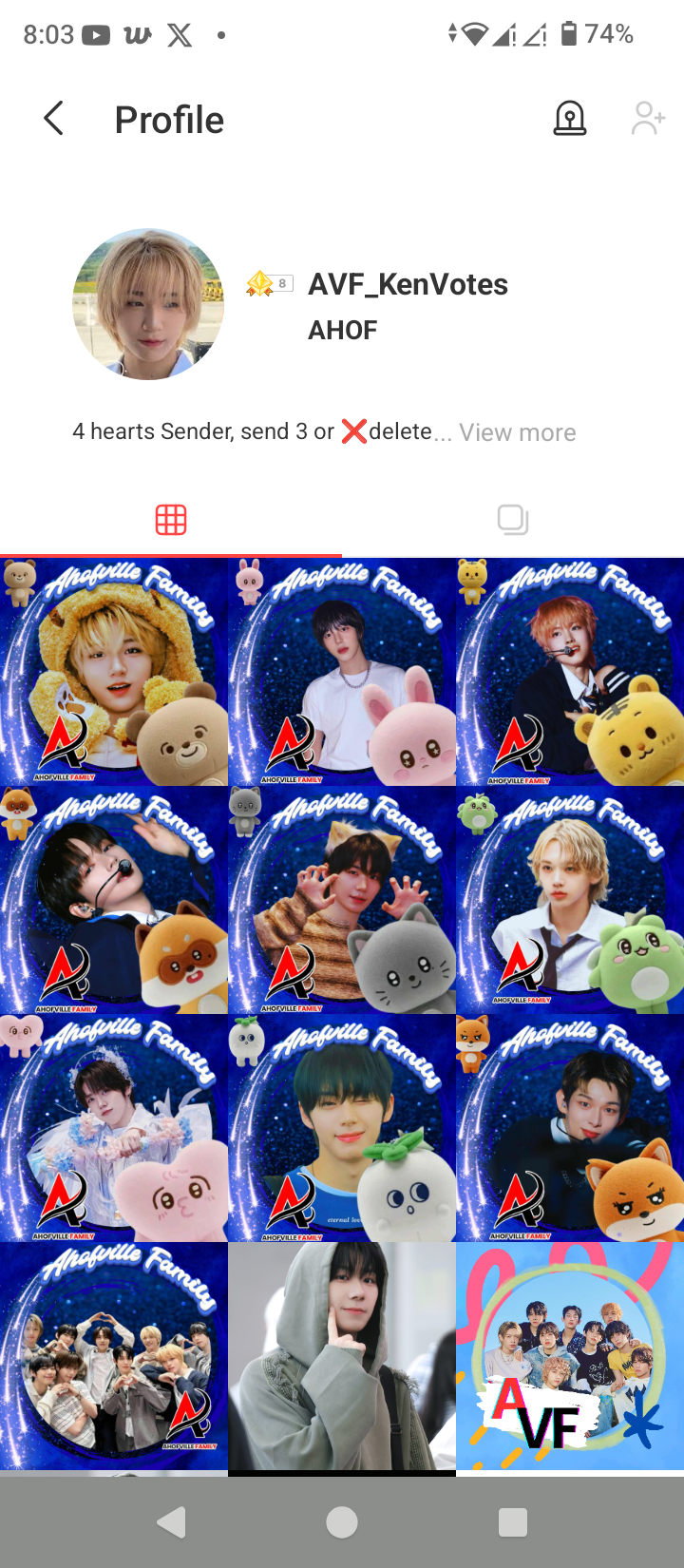 A heartfelt wallpaper shared by Board's fans