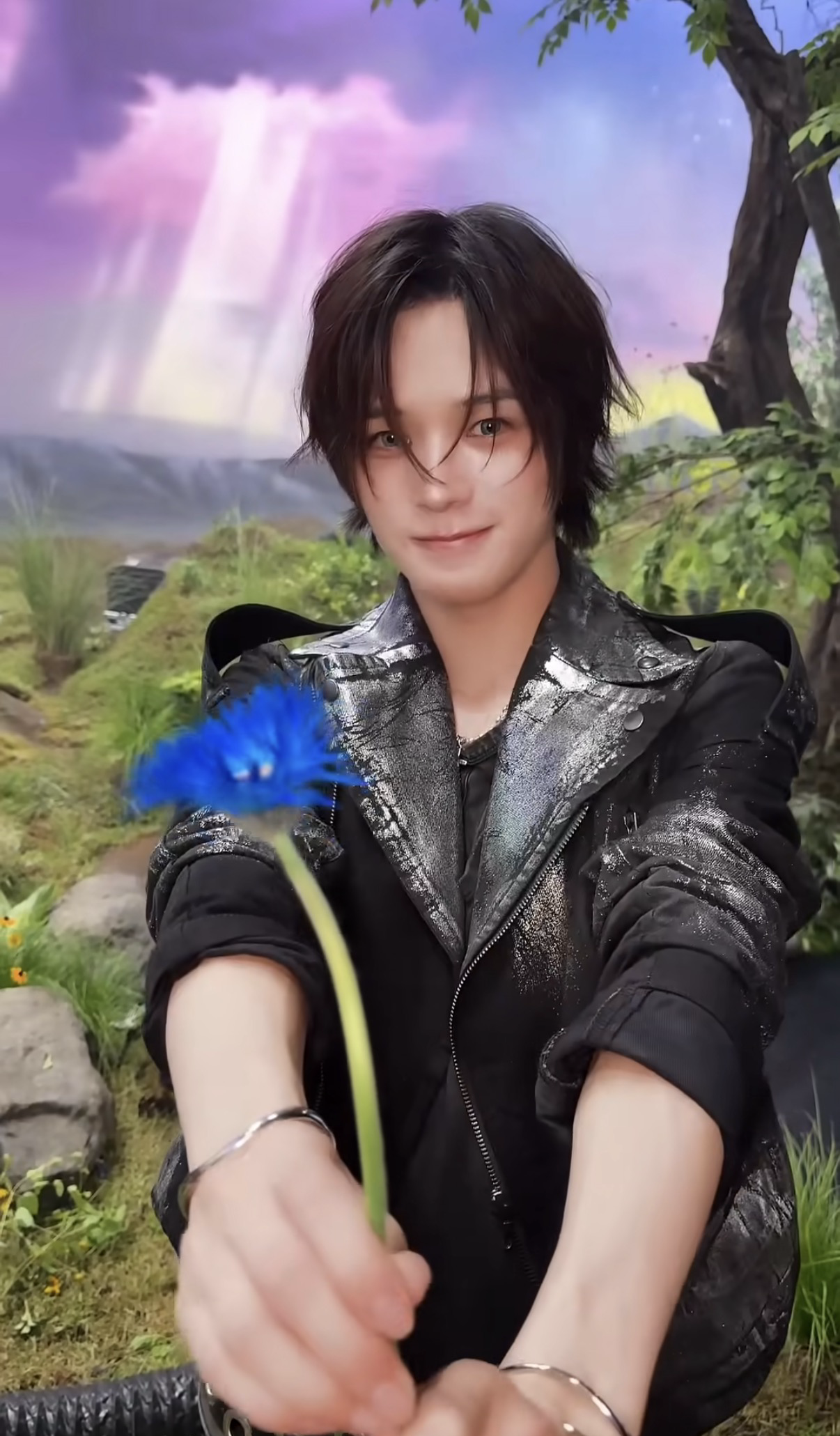 A heartfelt wallpaper shared by K (&TEAM)'s fans