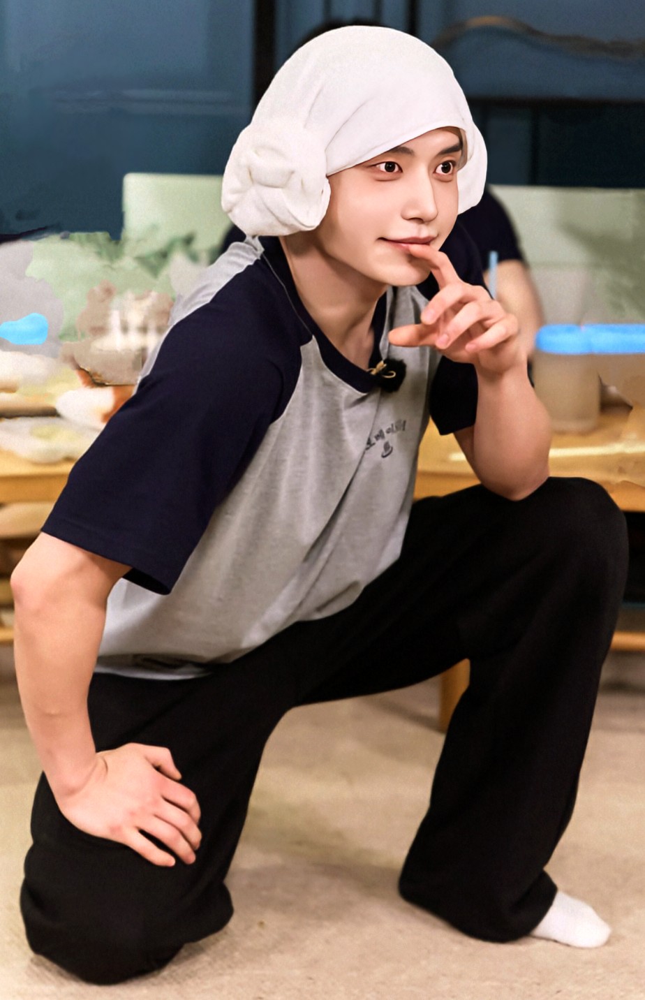 Recent activity shot of Kim Jiwoong (ZEROBASEONE)