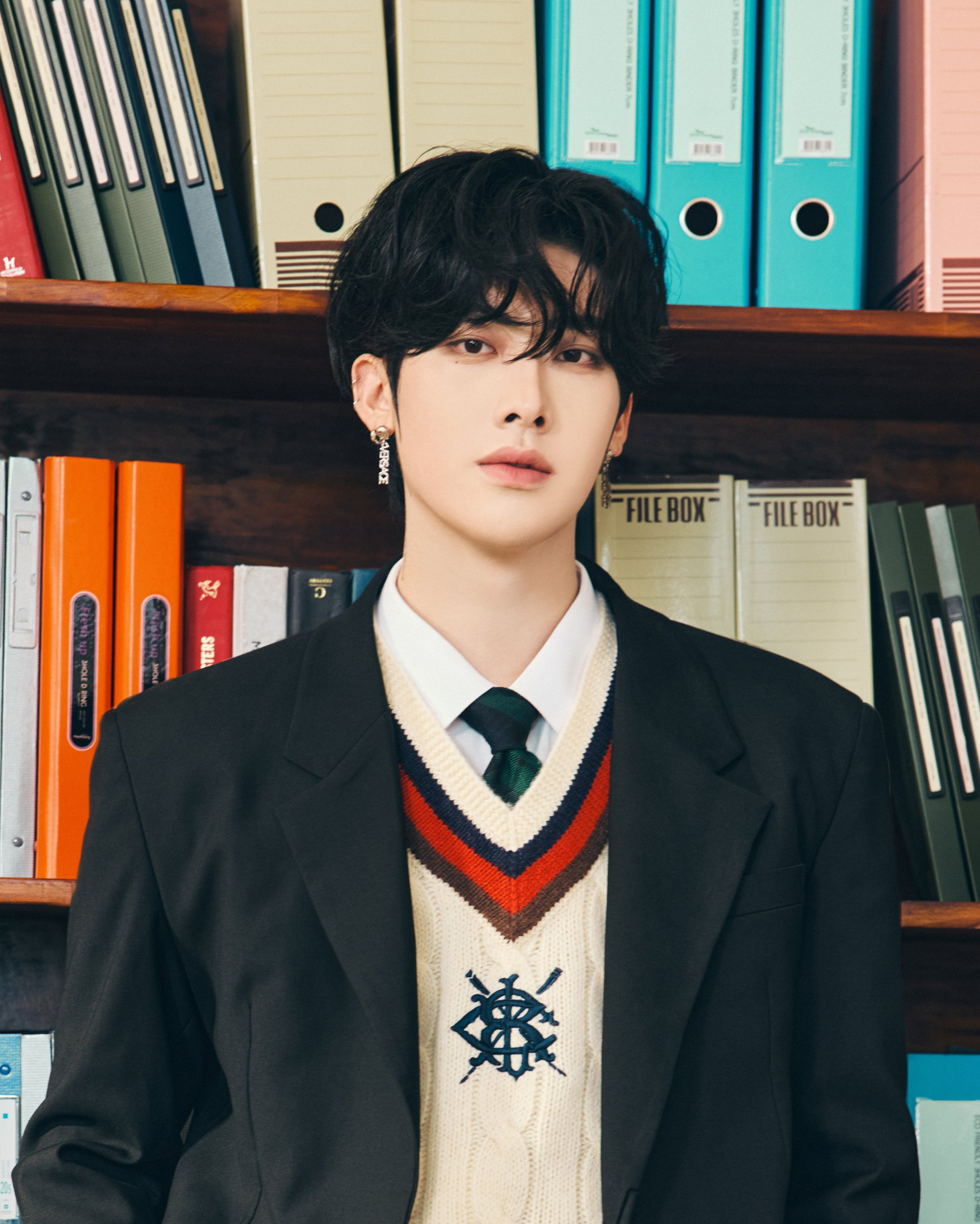 A moment captured by Ricky (ZEROBASEONE)'s fan