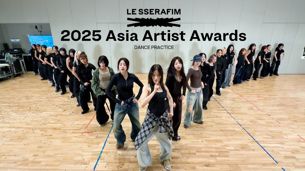 Recent activity shot of LE SSERAFIM