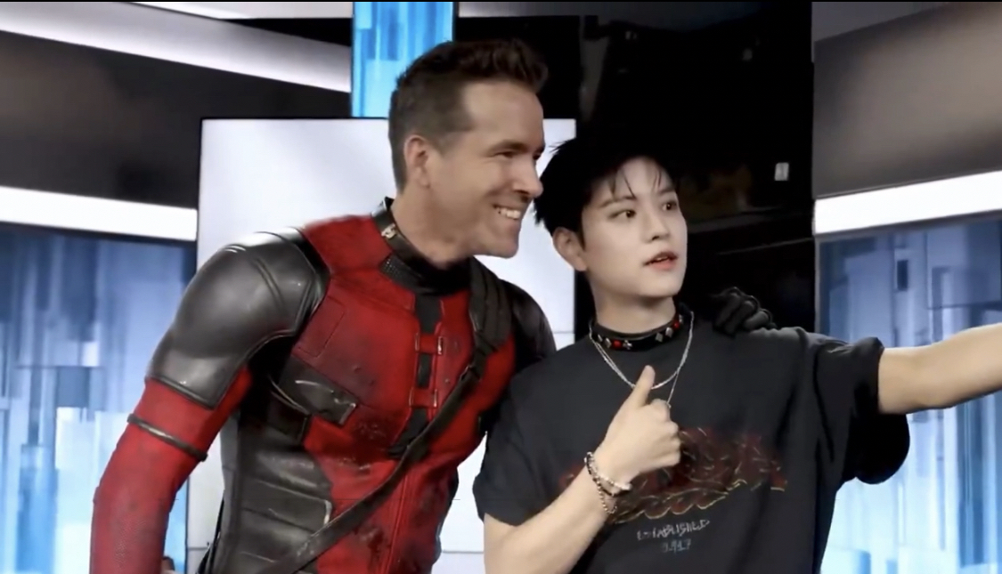 A moment captured by Seungmin (Stray Kids)'s fan