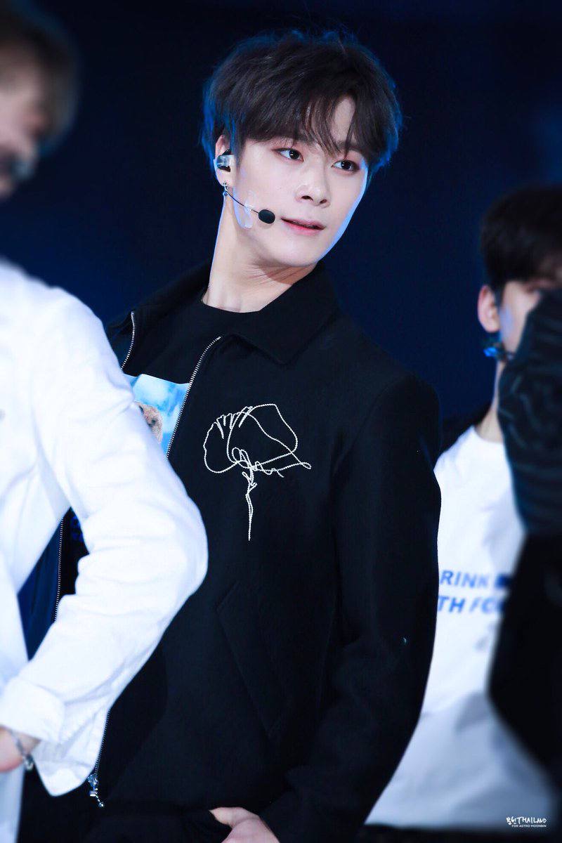 Recent activity shot of Moonbin (ASTRO)