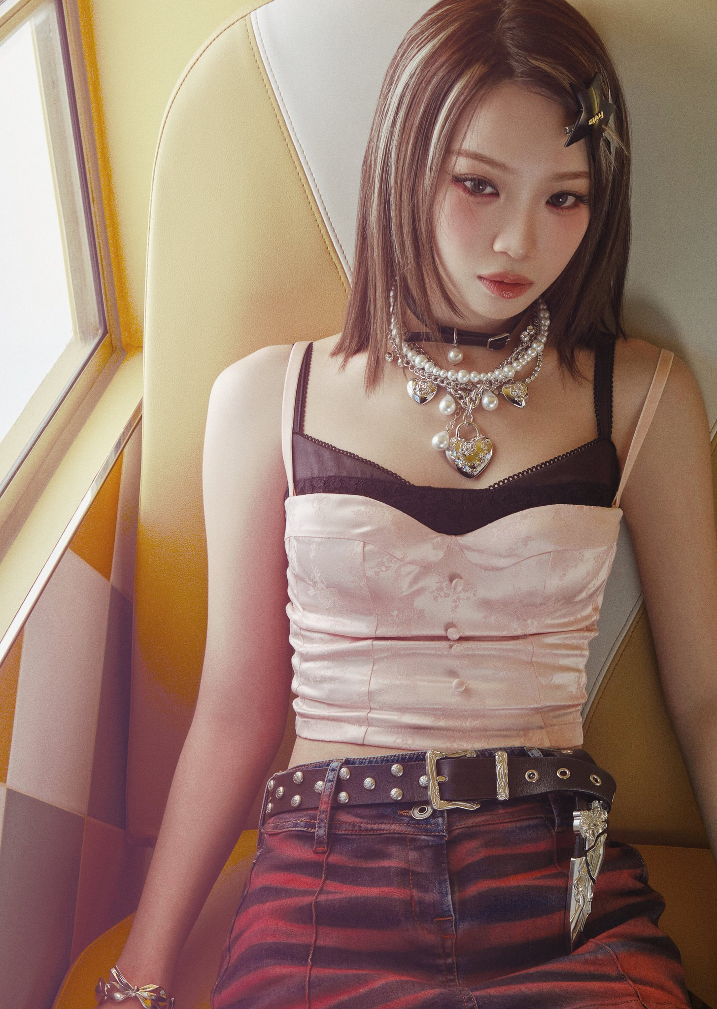 Recent activity shot of Kim Chaewon (LE SSERAFIM)