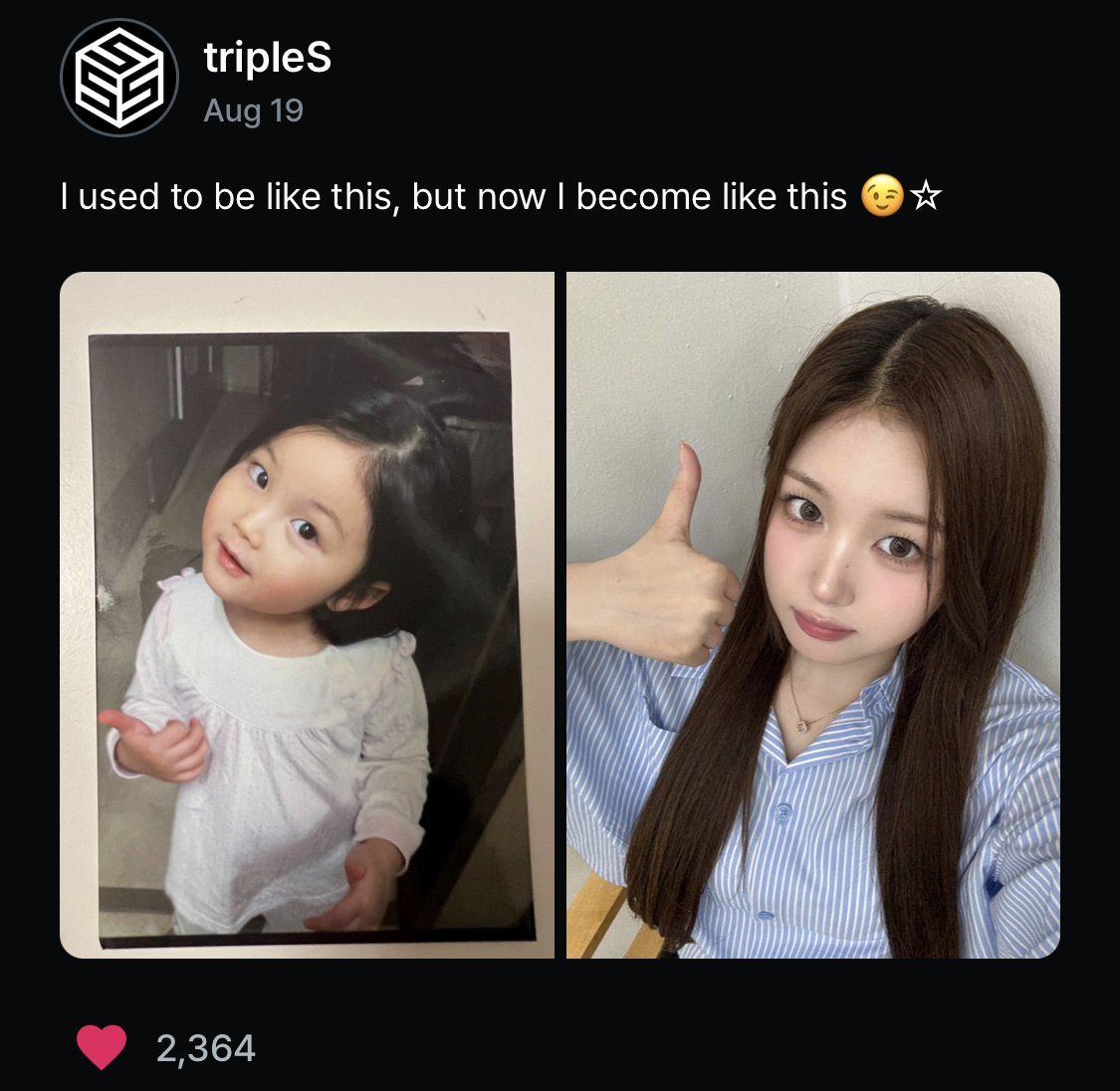 周彬 (tripleS)的最新照片