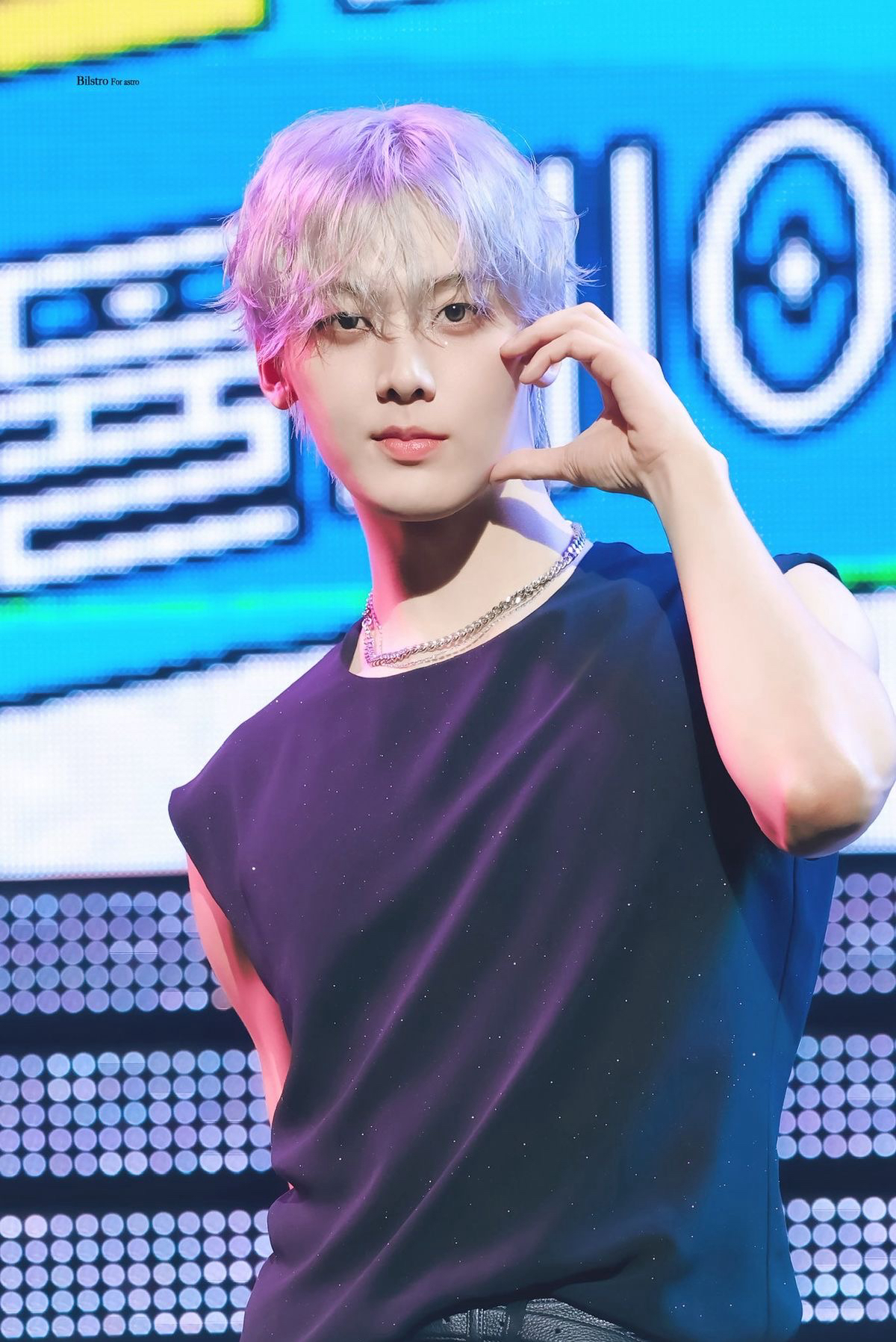 A moment captured by Sanha (ASTRO)'s fan