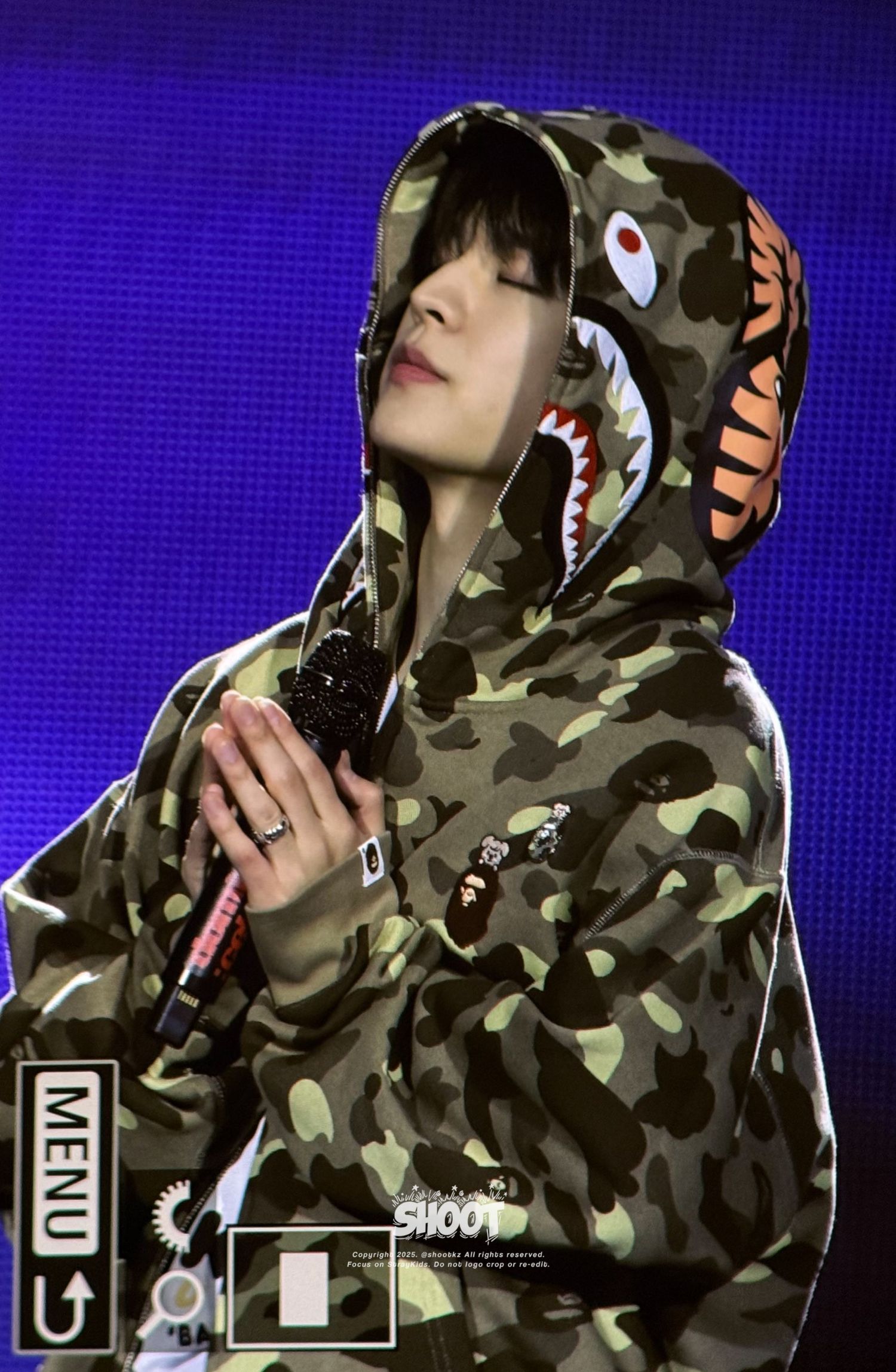 Recent activity shot of Seungmin (Stray Kids)